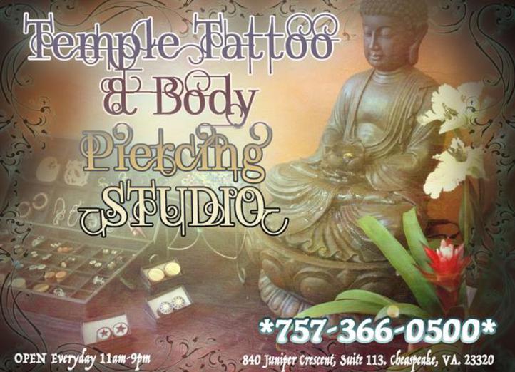 Temple Tattoo and Body Piercing Studio  - Homestead Business Directory